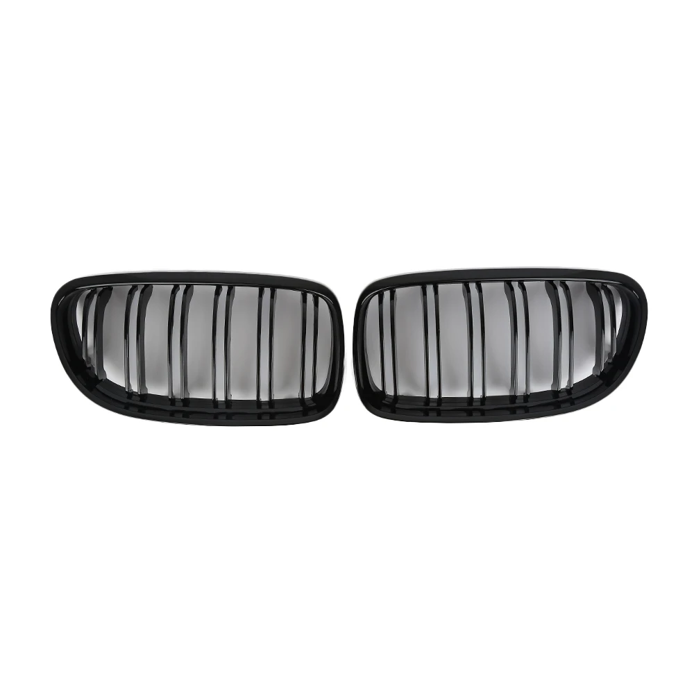 100% Brand New 2*Car Front Bumper Kidney Grille For BMW E90 318 320i 2008-2011 Glossy Black ABS Accessory | Автомобили и