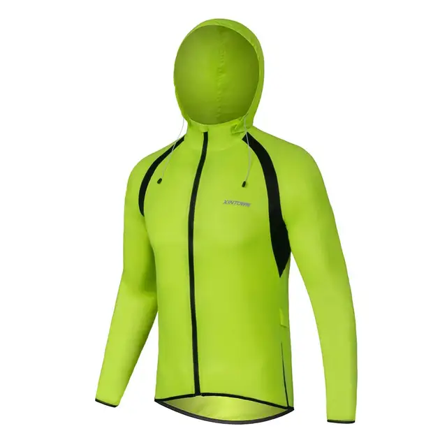 hooded cycling jersey