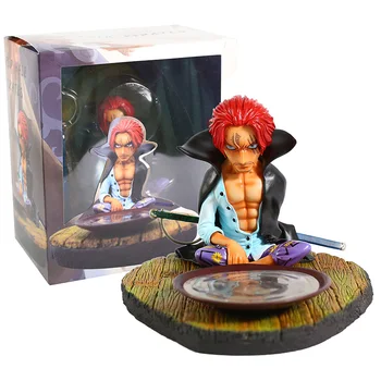 

One Piece POP GK Action Figure Red Hair Shanks Anime Model PVC Statue Figma Collection Doll Toy Desktop Decoration Kid Gift