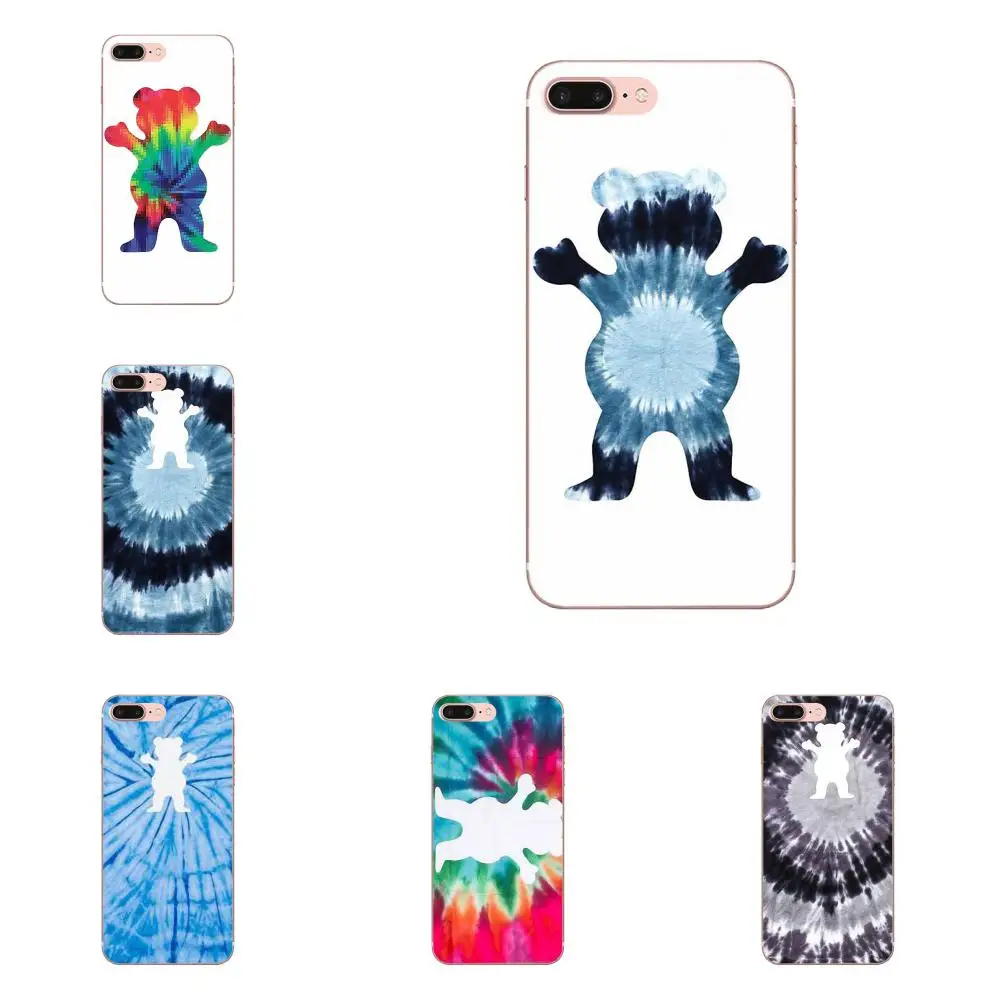 В продаже Роскошный чехол для телефона гризли грипли Tie Dye Apple iPhone 4 мобильный