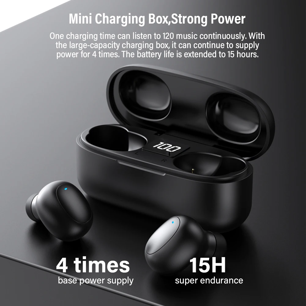 DACOM U7 TWS Bluetooth наушники настоящие Беспроводные наушники с микрофоном мини в ухо монитор громкой связи наушник для iPhone samsung huawei