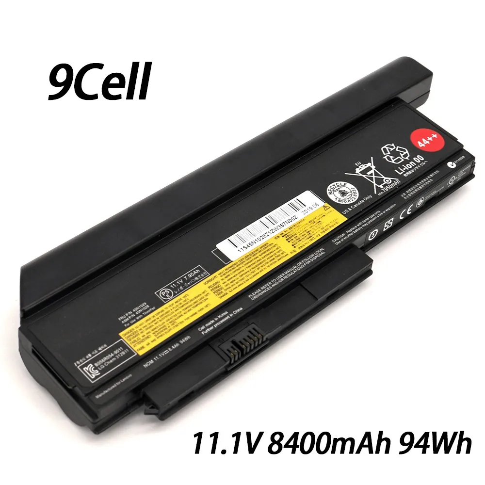 Bateria para Computador Bateria para Lenovo Portátil Lenovo Thinkpad X220 X220i X220s 45n1025 45n1028 ''''45n1024 63wh 94wh X230 X230i - Imagem 3