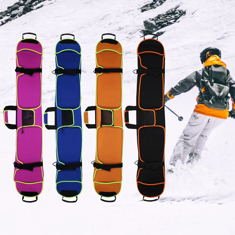 Protective Case Sports Storage Travel Monoboard Plate Winter Easy Carry Accessory Outdoor Skiing Scratch Resistant Snowboard Bag