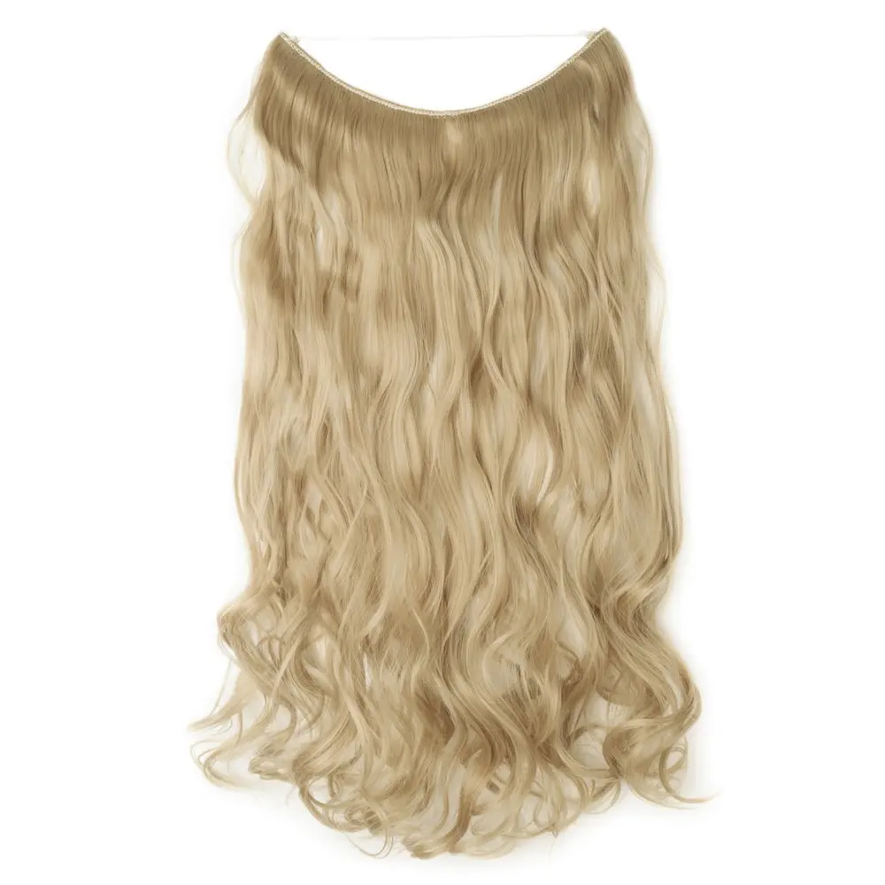 LVHAN, женские длинные вьющиеся волосы, большая волна, один кусок, натуральный набор париков, u-образный бесшовный парик для наращивания волос, милый головной убор