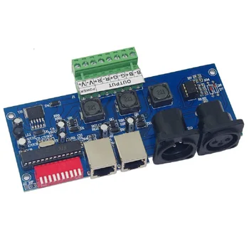 

High-Power Constant Current 350MA*3 Channel DMX512 RGB Controller 3CH DMX512 Decoder for RGB LED Wall Washer Lamp Flood Light