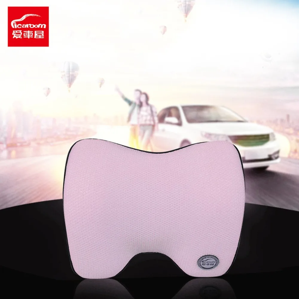 ICAROOM Автомобильная подушка 3D космическая память хлопковая подушка для шеи универсальная подушка для автомобильного кресла поддержка подголовника Подушка c