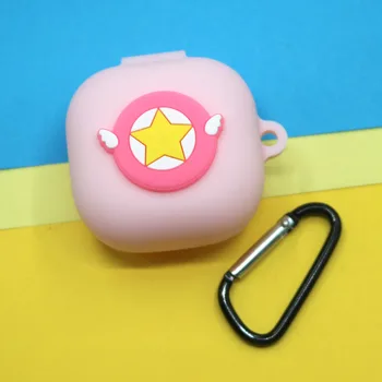 

Cartoon Silicone Earphone Case for Samsung Galaxy Buds Live Wireless Headset Shockproof Soft Protective Headphone Cover Shell