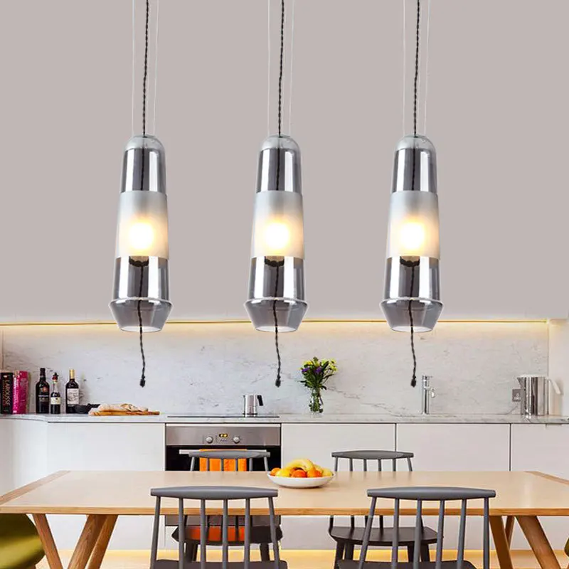 

Post-modern Art Restaurant Pendant Lamp Nordic Simple Dining Table Bedside Bed Three Round Bar Cosmos Pendant Lights luminaria