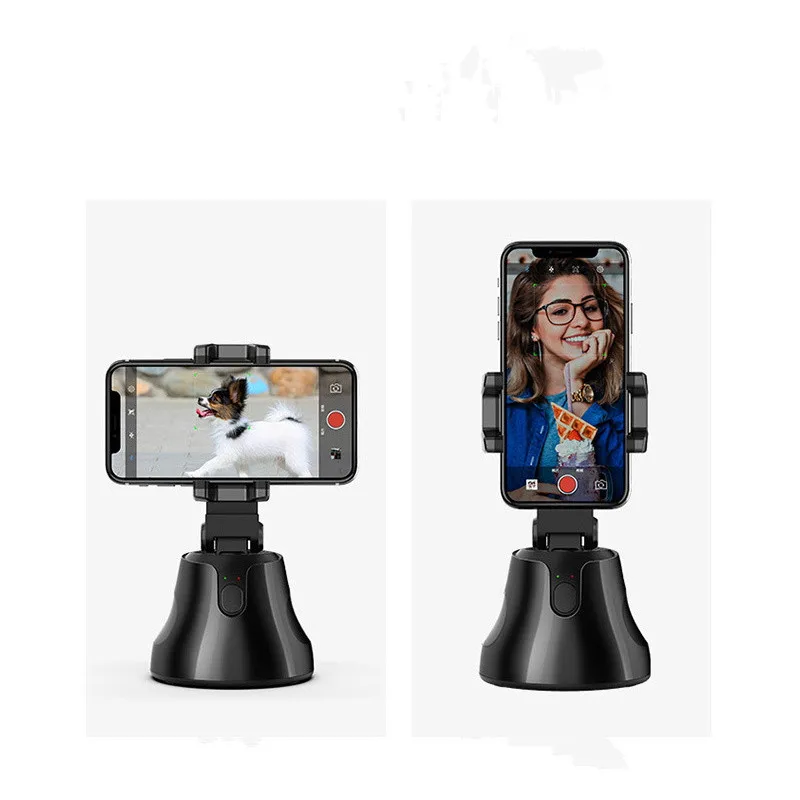 Smart Gimbal Selfie stick Phone Holder 360° Rotation Auto Face Tracking Object for Photo Video Shooting | Электроника