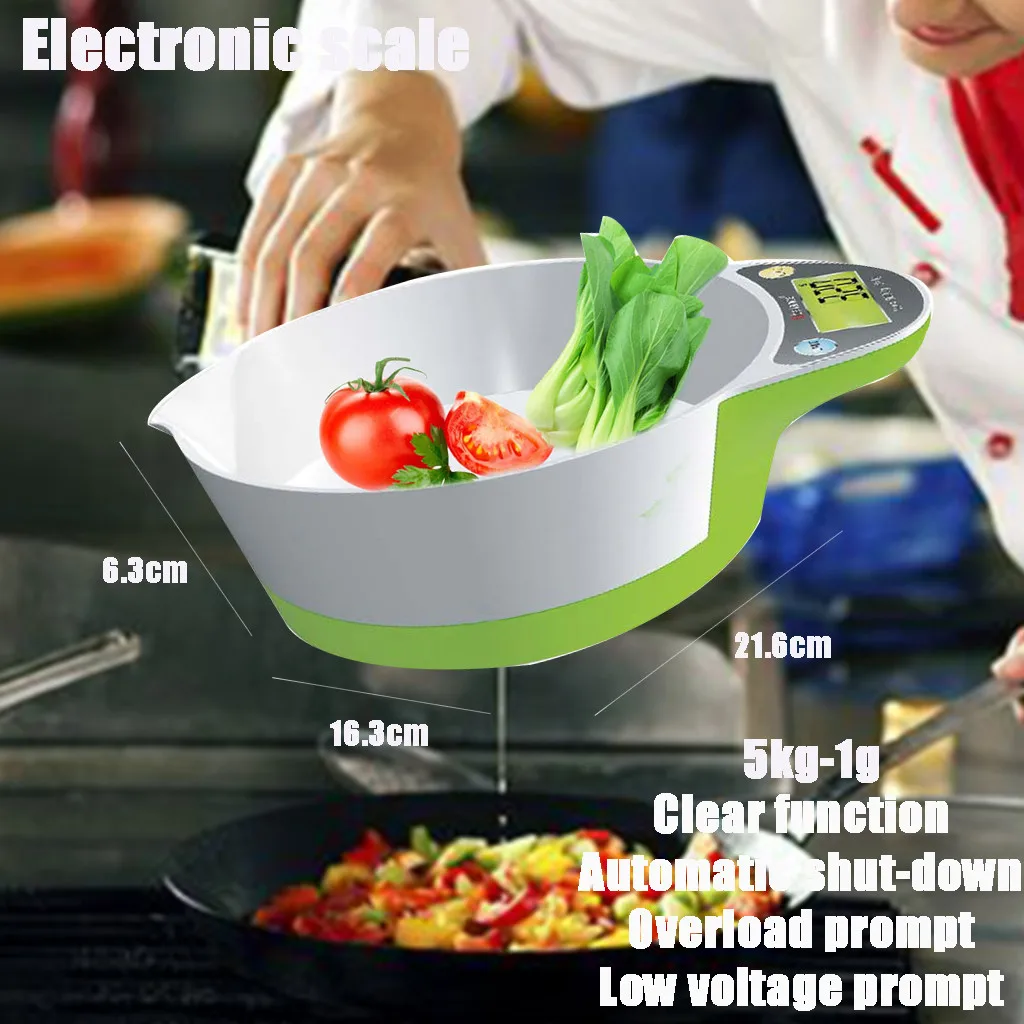 KitchenElectronic Steelyard грамм точный 5 кг-1 г маленький питомец может быть съеден непосредственно высокое качество поддержка Прямая поставка