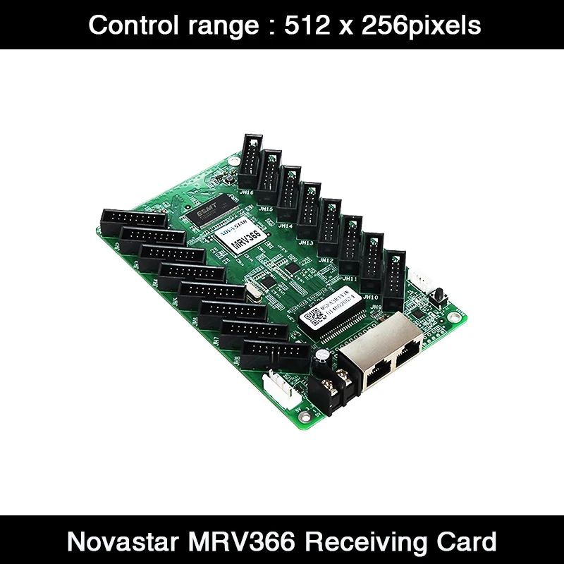 

Hot Sales Nova-star MRV366 / MRV416 / / DH7516-S LED Display Receiving card 16Pin HUB75 Interface 512x256 Pixels Controller