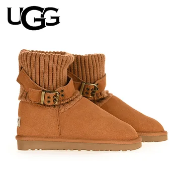 

UGG Boots 3175 Women Snow Boot Fur Leather Ankle Boots Warm Winter Boots Woman Shoes Ugg Australia Boots Women