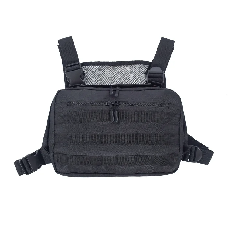 

Molle Modular System Tactical Vest Crossbody Bag Chest Tactical Bag Clip Vest Complex-