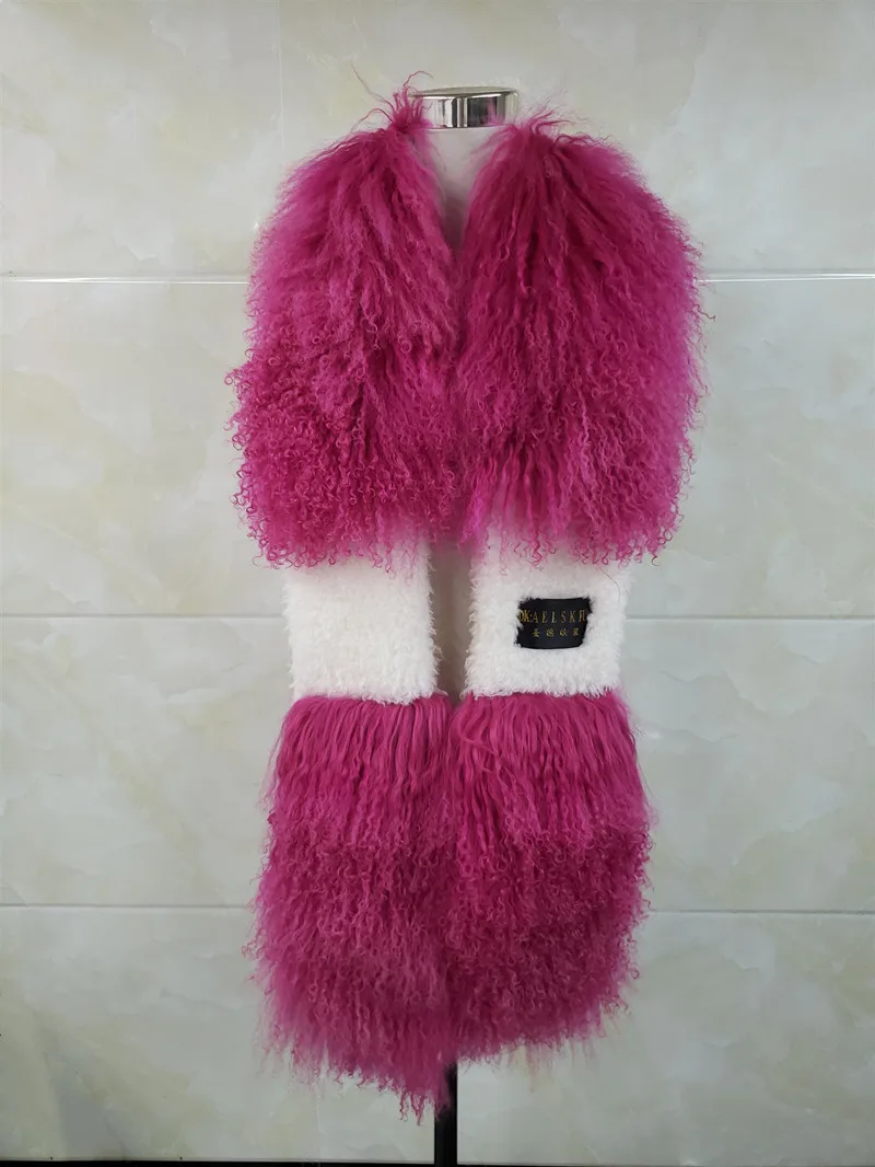 

2019 ladies fur wool bib fashion soft casual generous out wearing easy to prevent wind and cold look good feminine