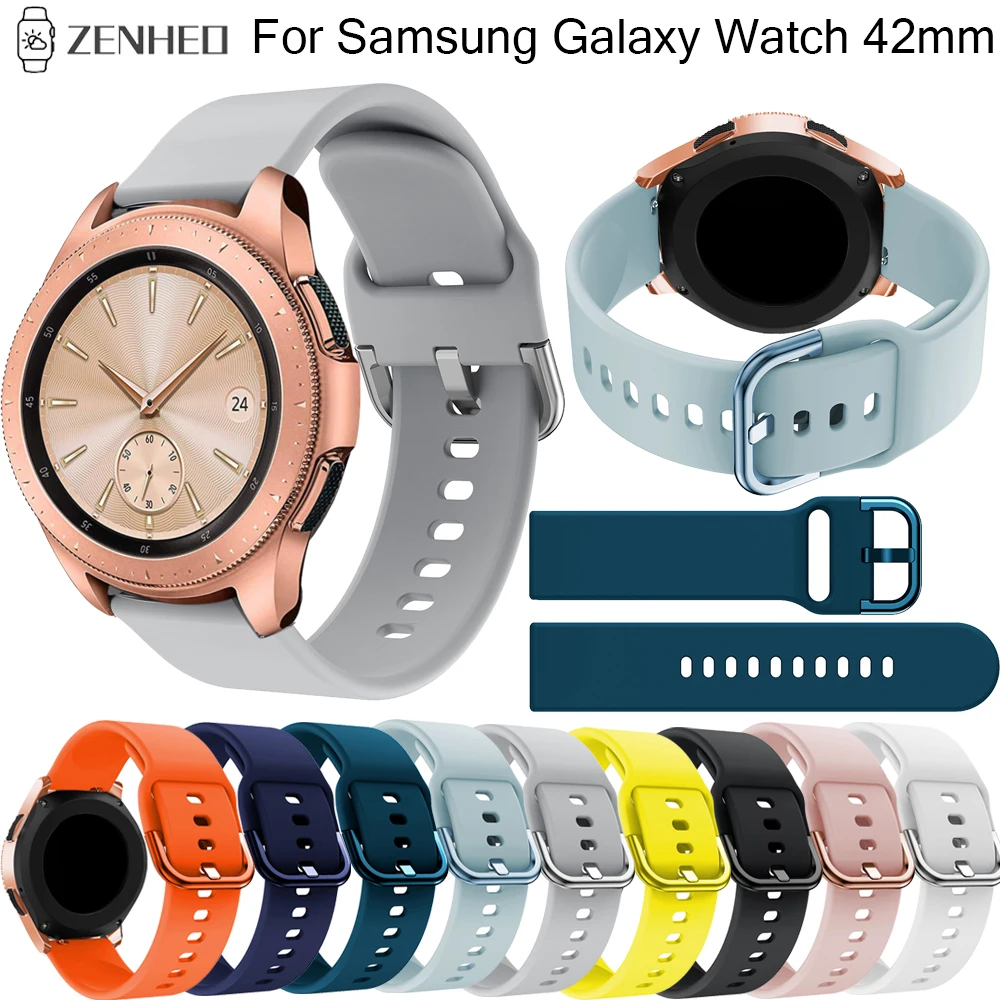 20 мм силиконовый ремешок для samsung Galaxy Watch Active 2 ремешок для samsung Galaxy watch 42 мм браслет для Huami Amazfit GTS band