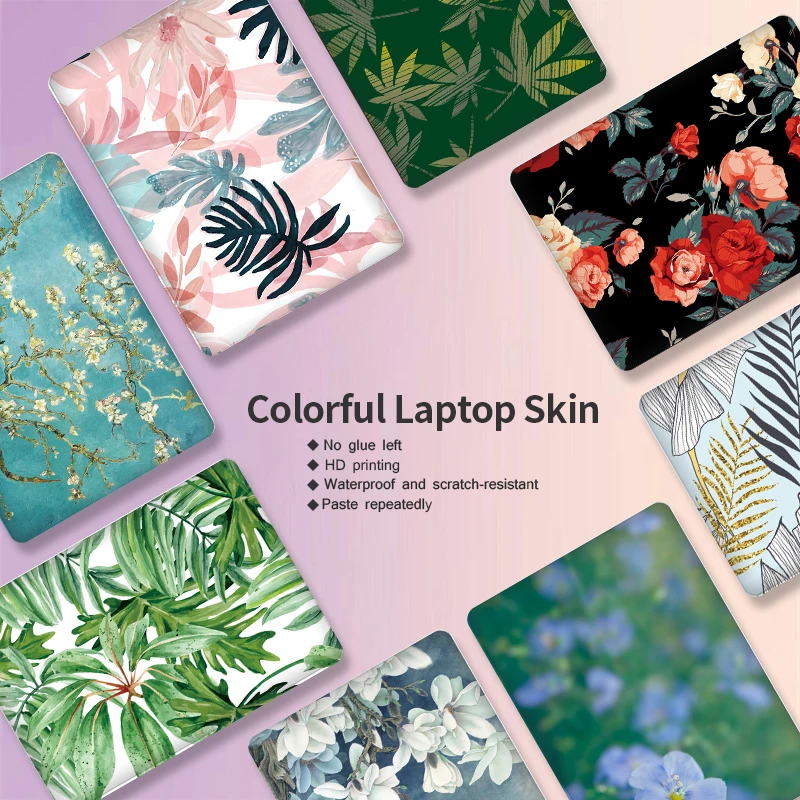 DIY 단풍 나무 노트북 스티커 노트북 스킨 아트 데칼 12/13/14/15/17 인치 맥북 델 HP 레노버 등 노트북 스티커 Decorat