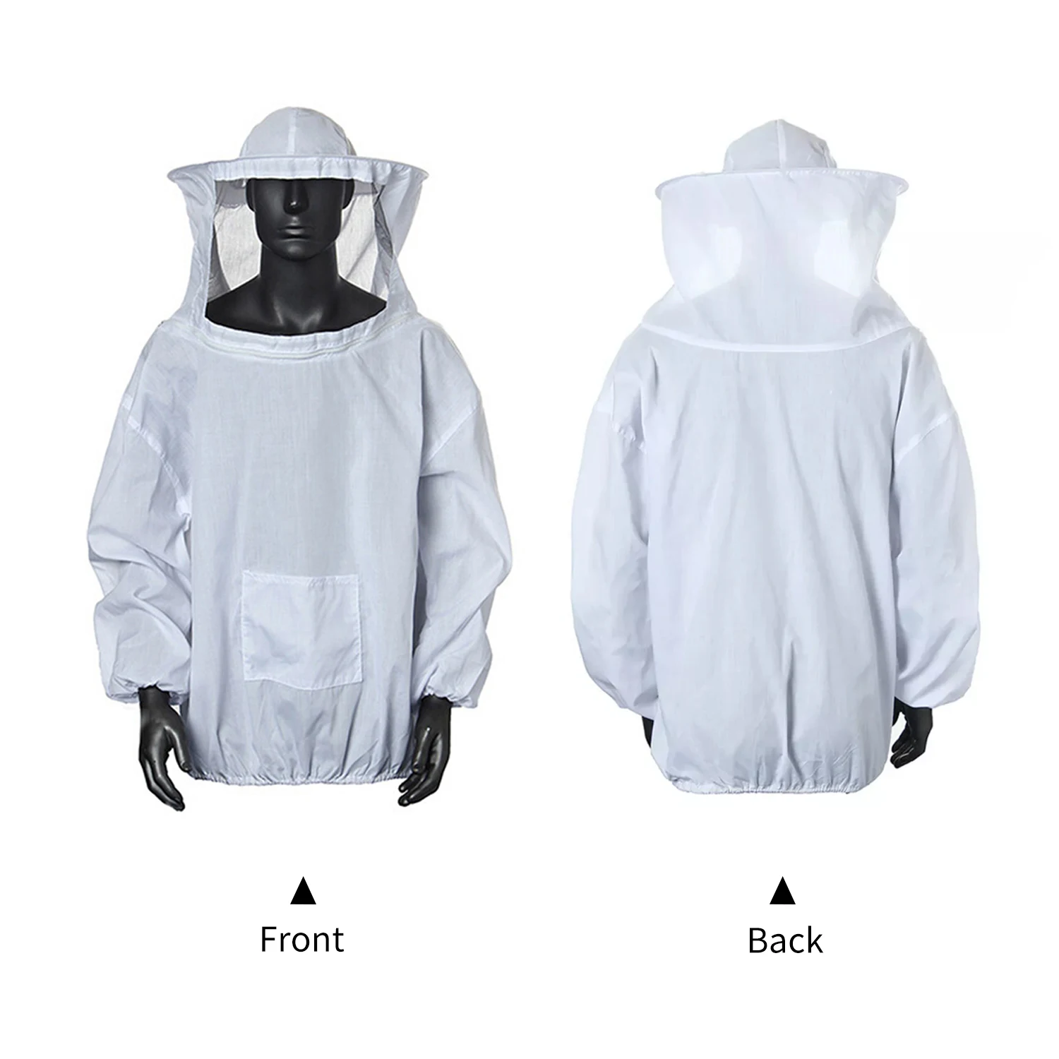 

Hot New Beekeeping Suit Bee Jacket Beekeeping Gloves Protective Sleeves Beehive J Hook Hive Tool Bee Hive Brush for Beekeeper Su
