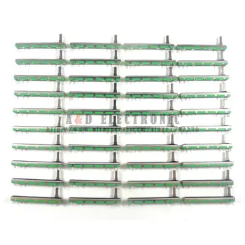 

Free shipping 40pcs/lot B10K Original mixer fader 75MM B10K for Potentiometer