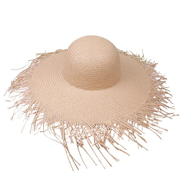 Соломенные шляпы с широкими большими широкими полями, соломенные шляпы, пляжная мода, летняя соломенная шляпа от солнца