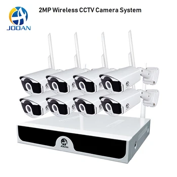 

8CH NVR Surveillance System Plug and Play CCTV System P2P Wireless 1080P HD NVR With HD 2.0MP Outdoor Infrared Waterproof