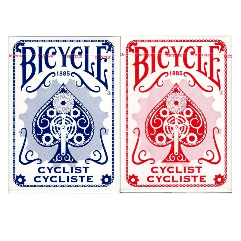 Велосипед Игральные карты для велосипедистов Колода USPCC Bicycle Cyclist Размер в покере