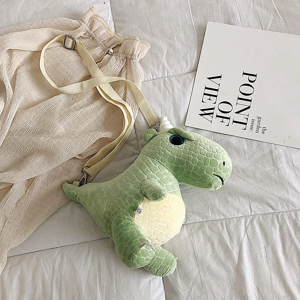 Bolsos mujer de marca famosa женская сумка маленький динозавр Диагональная Сумка на ремне Милая модная женская сумка