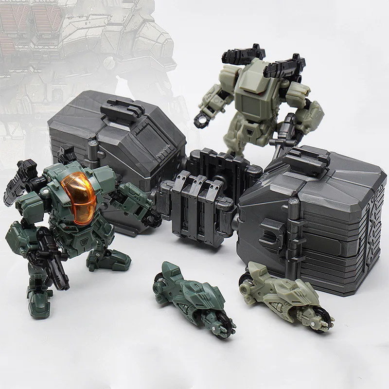 

Transformation Toy Jingang MFT DA08C & Amp; 09D Power Service Qualified Navy Team Version Mech Fan