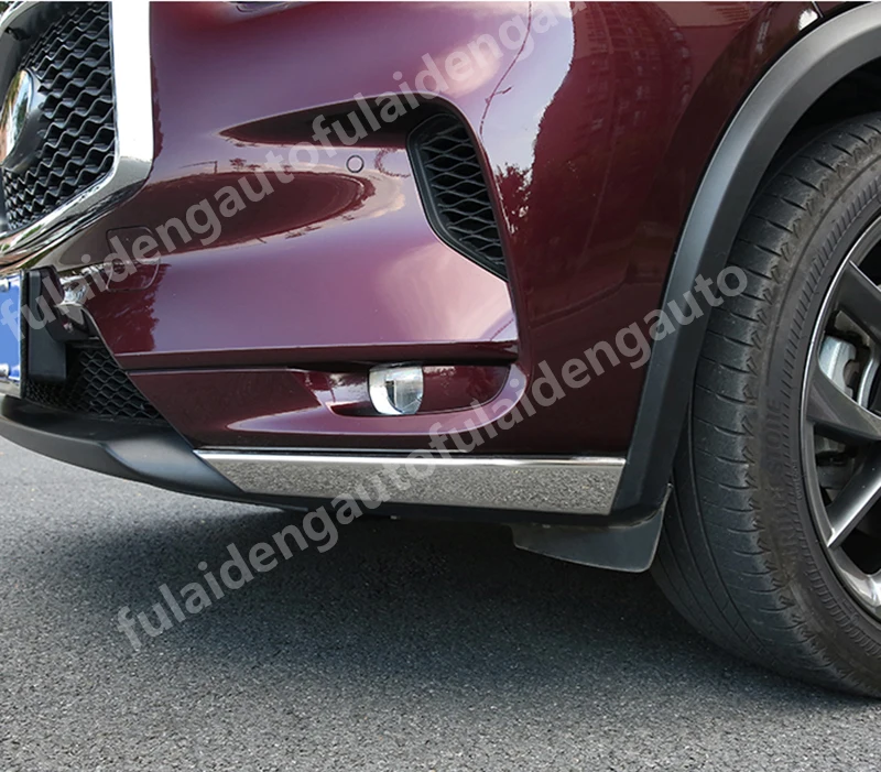 2 шт. для Infiniti QX50 передняя решетка из нержавеющей стали защита угла бампера защитная решетка аксессуары для стайлинга автомобилей
