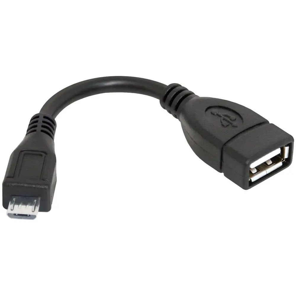 Кабель-переходник Defender USB OTG microUSB(M)-USB(F), 8см