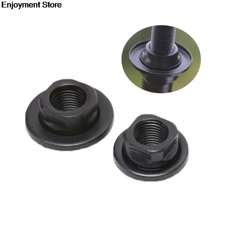 1pc S/l Bicycle Hub Nut Fixed Gear Front Rear Axle Screw Shaft Supplies