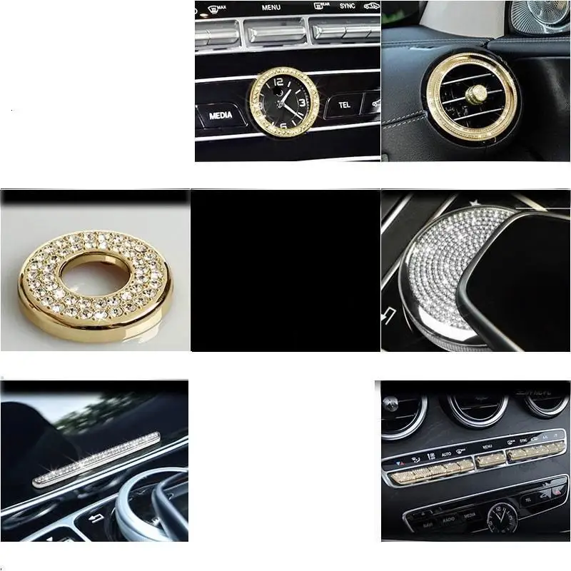 Auto Decorative Control System Interior Fashion Accessory Modification Car Styling 16 17 18 19 FOR Mercedes Benz E Class