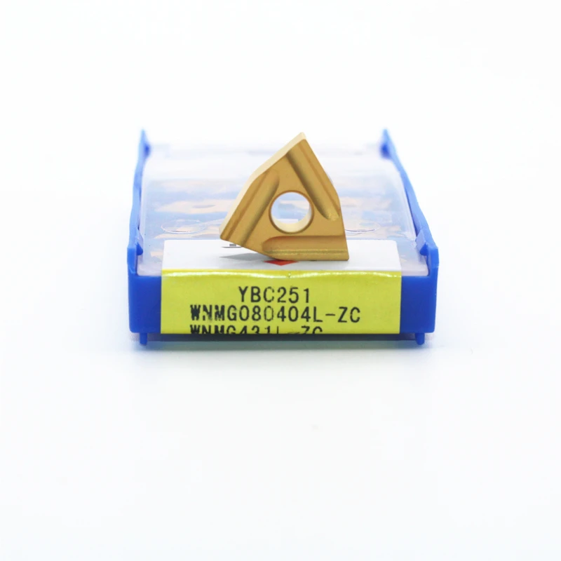 

10pcs WNMG080404R WNMG080404L ZC YBC251 zcc diamond carbide inserts turning tool of cnc lathe cutter high quality