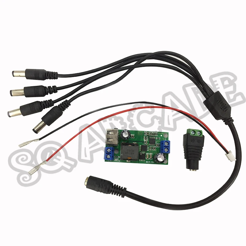 10 шт./лот 12 В до 5 В выход для аркадной игры в Raspberry Pi конверсионный комплект питания