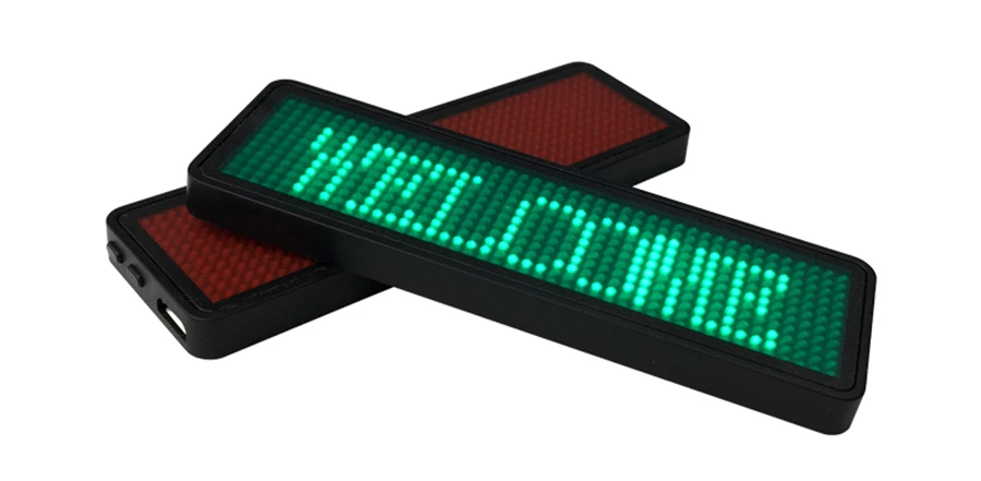 LED name badge 11