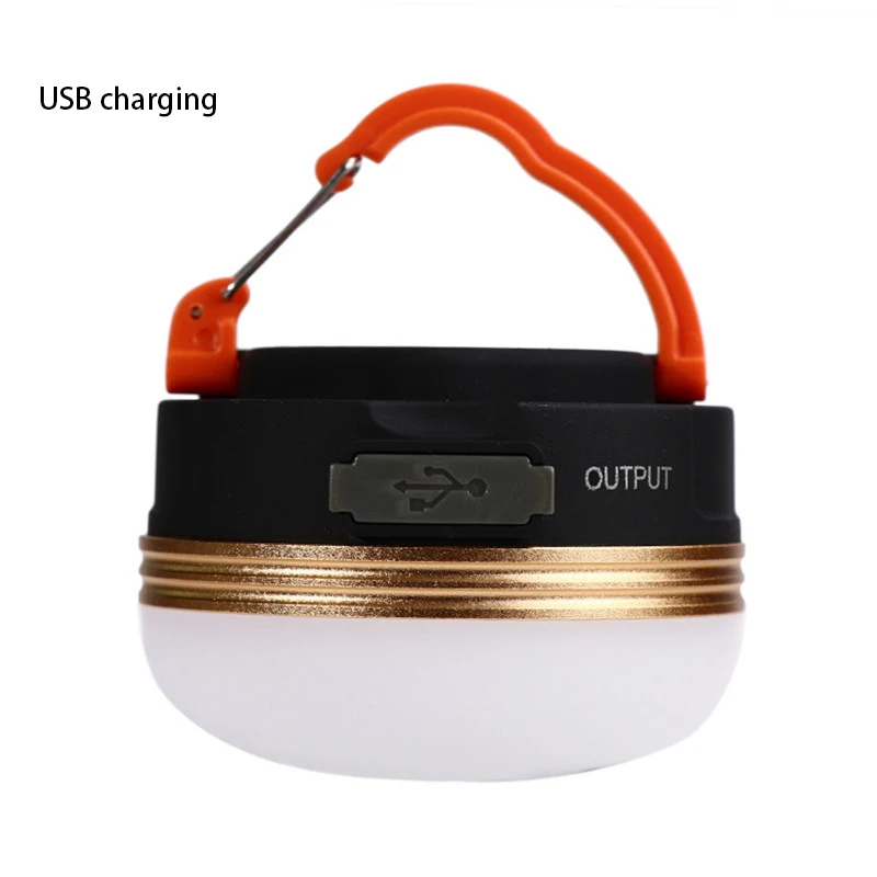 Светодиодный фонарь с зарядкой от аккумулятора или USB, светодиодный фонарь для кемпинга, светильник для палатки с магнитом, подвесной или магнитный светодиодный аварийный светильник - Мощность в ваттах: 1
