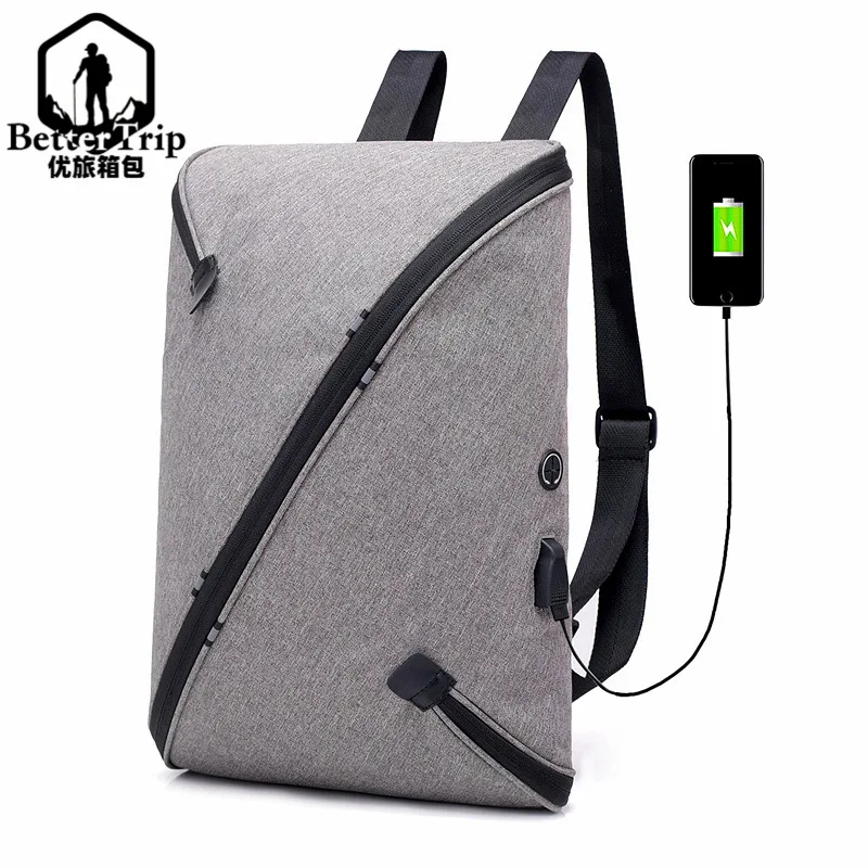 

New Style Business Men's Women's Shoulder Bag USB Charging Multi-functional Computer Backpack Laptop Backpack