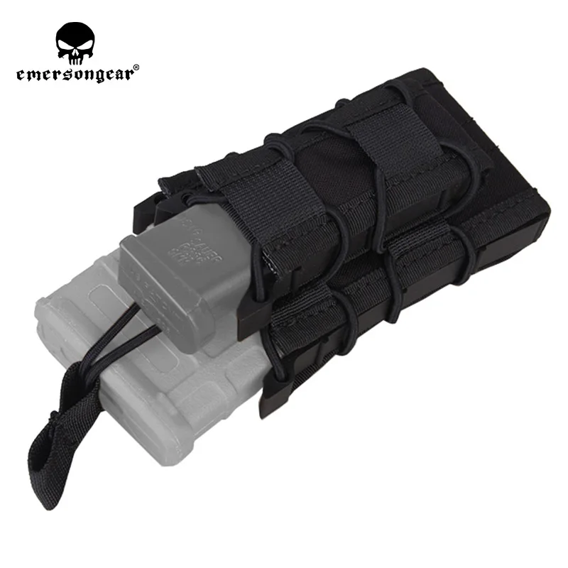 Emersongear подсумок тактический MOLLE с открытым верхом Быстрый AK AR M4 FAMAS Mag Чехол военный страйкбол охотничий журнал держатель