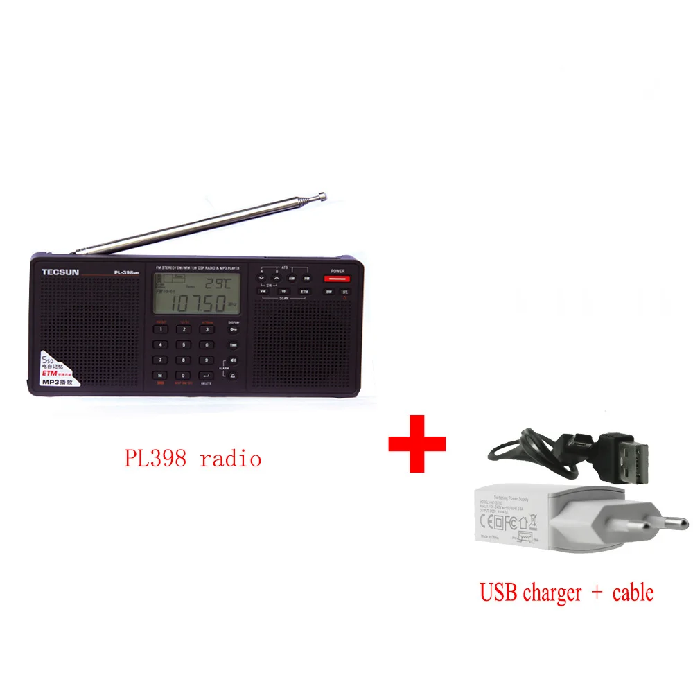 Tecsun PL-398MP Stereo Radio FM Portable Full Band Digital