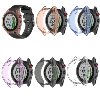 

Soft TPU Watch Protective Shell Ultra-Slim Transparent Skin Cover Case for Garmin Approach S62 Watch Parts