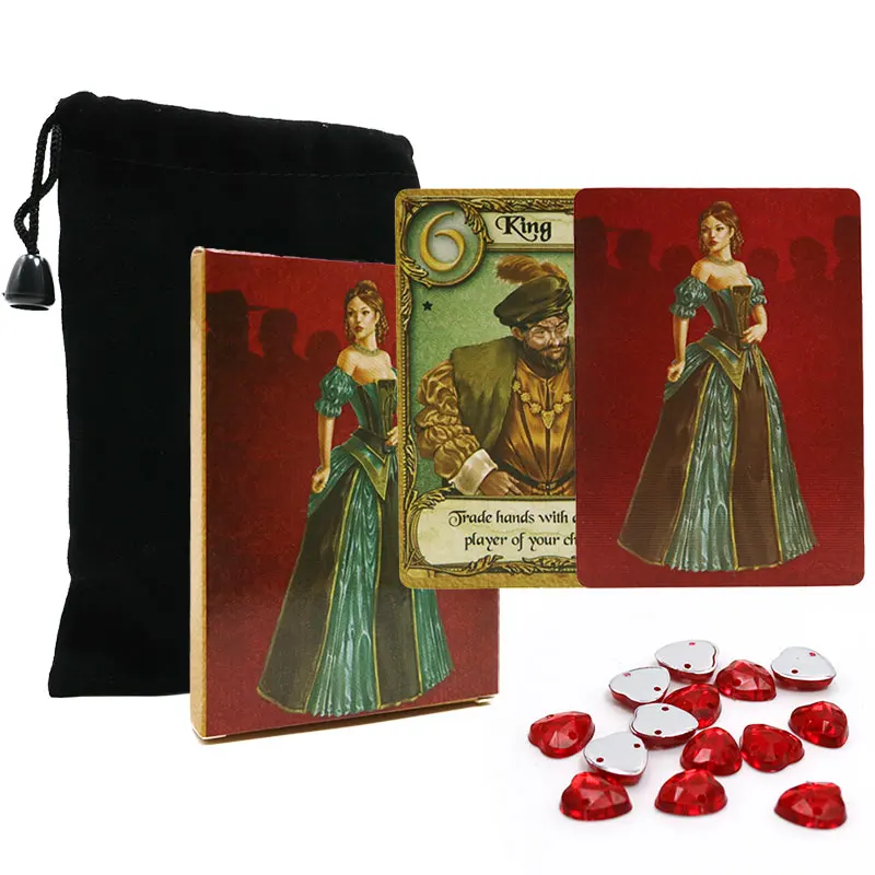 2021 English Love Letter board game best quality 2 to 4 player playing cards | Спорт и развлечения