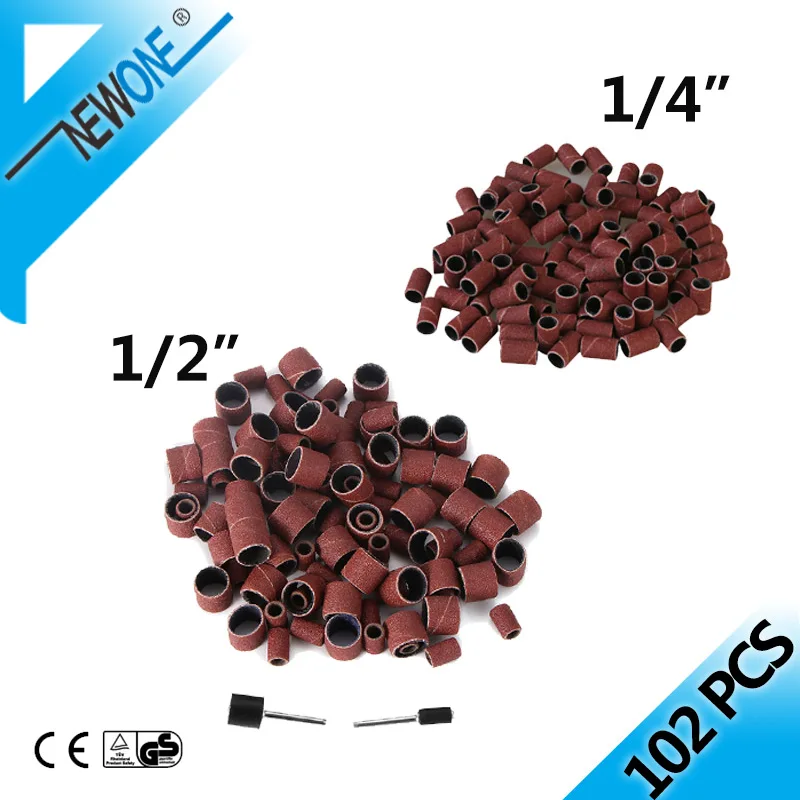 Sandpaper Drill Polishing Abrasive-Tool-Accessories Sanding-Bands Electric-Grinding 2-Mandrels