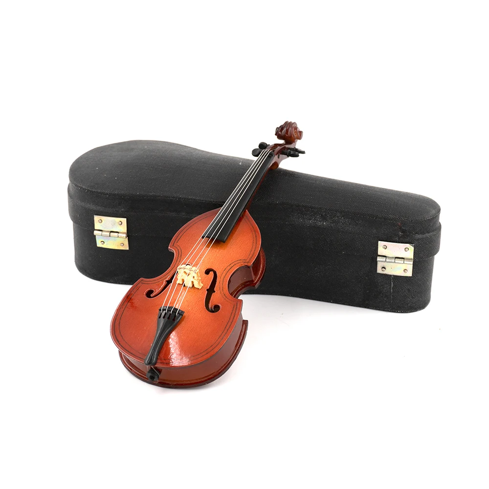 Miniatur Gambe Mini Musikinstrument Dekoration