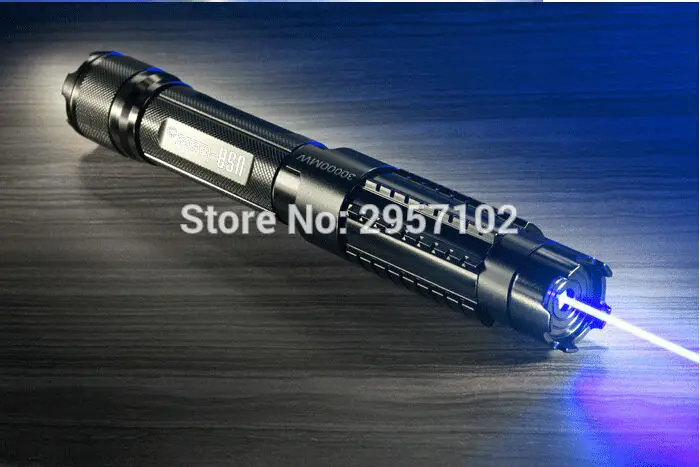 High Power Blue Laser Torch 450nm Military 1W High Power Blue Pointers Flashligh 