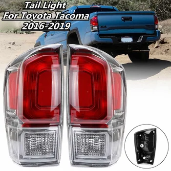 

Pair Car Rear Tail Light Brake Lamp Red Taillight Signal Lamp For Toyota Tacoma Pickup 2016 2017 2018 2019 Car Accessories