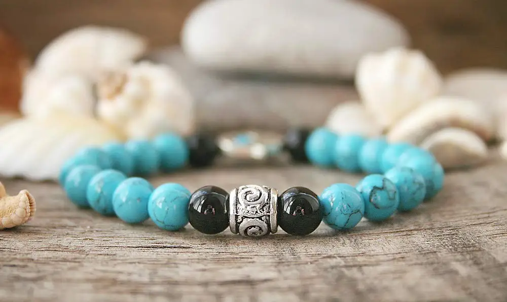 50 шт. бусины в тибетском стиле для изготовления ювелирных изделий 6 мм без