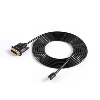 

LESHP Zwart 4 K Mini DP DisplayPort 1.2 naar HDMI Kabel 4 K met Vergulde Connector 1.8 m 6 voeten Man op Man