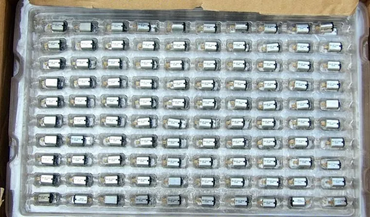 50 шт./лот, абсолютно K10 микро двигатель постоянного тока 3V 35000 об/мин, 6*8*10 мм высокоскоростной мотор для цифровой камеры