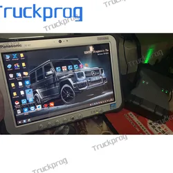 FZ – tablette G1 + multiplexeur MB STAR C6 WiFi pour Benz MB SD Connect pour Benz, outil de Diagnostic automobile pour camion Mitsubishi pk MB C4 c5 