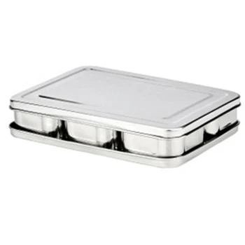 

Japanese Stainless Steel Seasoning Box Set Creative Seasoning Jar with Lid Kitchen Health Spice Box