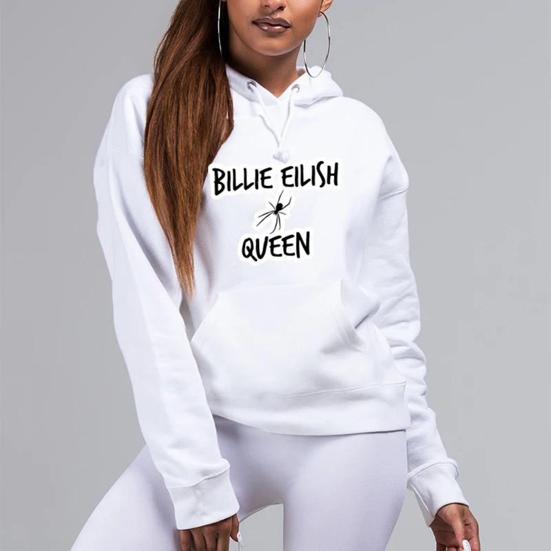 Лидер продаж, женская, мужская, для девочек, Billie Eilish, толстовка с капюшоном, одежда, Kpop, Harajuku, повседневная, с принтом, с капюшоном, для фанатов, подарки, толстовки